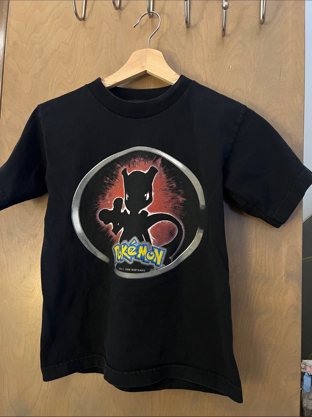 Black Pokémon Graphic Tee with Tag